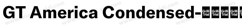 GT America Condensed字体转换